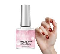3D Gel For Nails - 10ml Clear Lustrous Painting Use