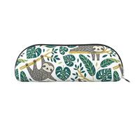 3d Grafica Universo Spazio Stampa Ricevi Borsa Trucco Borsa Cosmetici Borse Viaggio Storage Bag Toiletry Ricevi Borse Astuccio Matita Astuccio, Adorabile bradipo, Taglia unica