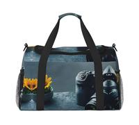 3D Graphics Universo Space Print Weekender Pernottamento Carry On Bag Duffel Bag per Viaggio Donne Uomini Palestra Bagagli Borsa Carry on, Nero , Taglia unica
