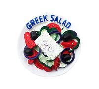 3D Grecia magnete frigorifero stile greco insalata Tourist souvenirs adesivi cucina, casa e decorazione Grecia frigorifero