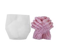 3D Hand candleMold - 9.5x9.5x6.6cm Silicone Mold, Creative Hand Shaped Mold for candleMaking, Resin Casting | Arm candleMold for Crafting, Baking, Home Decoration, Gift Making