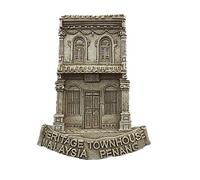 3D Heritage Townhouse Penang Malesia Calamita da frigorifero da viaggio souvenir regalo casa cucina frigorifero decorazione magnete collezione