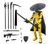 3D Heroes Action Figure, Dummy13 Magnetic Action Figure Set, T13 Action Figure Accessories, DIY Action Figure Stands, The Ultimate Desktop Decor for Lovers t-13 Movability 3D Printed Toys(Set4-martial