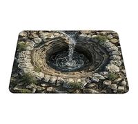 3d Hole Carpet, 19.7x31.5 Inch Abstract Floor Mat, Non-Slip Hole Effect Carpet, Realistic Visual Depth Rug for Entryway, Modern Decorative Accents for Sofa Side and Dorm