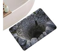 3D Hole Illusion Rug - Non-Slip Waterproof Floor Carpet, Door Mat, Creative Bottomless Design, Durable Indoor Decorative | For Decoration, Entrance, Living Room, Bedroom, Kitchen