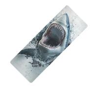 3d Hole White Wall Animal Fish Sea stampato non tossico yoga mat chimico libero gomma naturale antiscivolo, con Yoga borsa copertura tapete para ejercicio 71x26 pollici per le donne