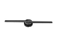 3D Holographic Projector Fan Led Lamp Beads Carica Foto Olografiche E Video Display Pubblicità Light Sign Light Display