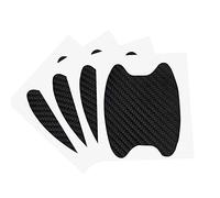 3D In Fibra di Carbonio Autoadesivo Auto Maniglia Della Porta Copertura Vernice Scratch Protector per Auto Maniglia Della Porta 4 Pz Nero Nuovo PubblicatoOperazione Facile
