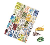 3D, interattivo educativo senza colla, 3D, 25 modelli | per Aula, scuola, camera da , studio, ragazzi, ragazze, giovani
