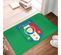 3D Italia Figc Mat Rug Carpet Anti-Slip Floor Mats Bedroom Italia Italy Figc World Champions 4 Stars Soccer Football Legends-60x90cm