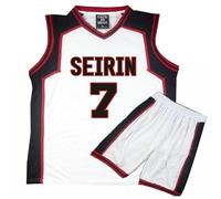 3D Kuroko No Basket Basuke Uniforme da Cosplay Seirin Maglia da Basket Numero 10 11 Kagami Taiga Set di Costumi da T-Shirt per Abbigliamento Sportivo