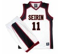 3D Kuroko No Basket Basuke Uniforme da Cosplay Seirin Maglia da Basket Numero 10 11 Kagami Taiga Set di Costumi da T-Shirt per Abbigliamento Sportivo
