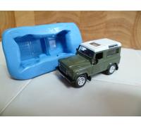 3D Land Rover Defender Stazione Carrozza Silicone Stampo Per Torta Topper, Choc
