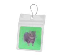 3D Lenticular Cat Card, Fidget Toy Pendant, Abstract Art Design, Calming Sensory Relief, Portable Stress Reliever, Multicolor, For Commuting, School, Desk, Travel, Everyday Carry