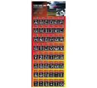 3D Letters - Espositore da 480 pezzi - Type-2