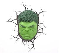 3D Light FX Marvel Hulk 3D Deco LED da Parete