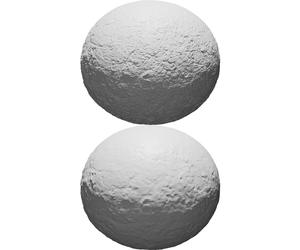 3D Lithophane Planet Venus Model for Educational Solar System Display - 120mm