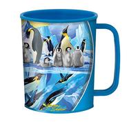 3D LiveLife Bicchiere - Tuffo di Pinguino di Deluxebase. Bicchiere in plastica Oceano 3D Lenticolare. Bicchieri in plastica da 300ml per bambini con grafica originale del noto artista Michael Searle