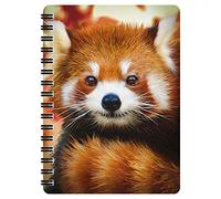 3D LiveLife Blocco note - Baby Panda Roux di Deluxebase. Quaderno a spirale A6 Art Lenticolare 3D con pagine vuote in carta riciclata. Illustrazioni con licenza del famoso artista David Penfound