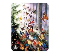 3D LiveLife Calamita Boschi di Farfalle di Deluxebase. Calamita da Frigo 3D Lenticolare a Tema Natura. Decorazioni magnetiche per Bambini e Adulti con Opera d'Arte dell'artista David Penfound