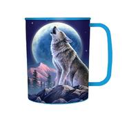 3D LiveLife Drinking Cup - Moonlight Sonata da Deluxebase. Bicchiere di plastica lenticolare 3D Tiger. Bicchieri di plastica da 300 ml per bambini con l'opera d'arte dell'artista David Penfound.