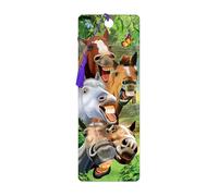 3D LiveLife Segnalibro - Al Galoppo di Deluxebase. Segnalibro Cavallo dotato di grafica 3D lenticolare realizzata dal rinomato artista Michael Searle