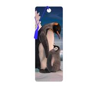3D LiveLife Segnalibro - Cucciolo di Pinguino di Deluxebase. Segnalibro Pinguino dotato di grafica 3D lenticolare realizzata dal rinomato artista David Penfound