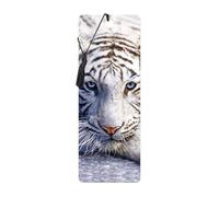3D LiveLife Segnalibro - Riposo della Tigre Bianca di Deluxebase. Segnalibro Tigre dotato di grafica 3D lenticolare realizzata dal rinomato artista David Penfound