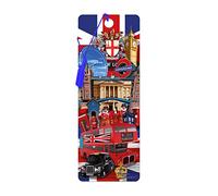 3D LiveLife Segnalibro - Visita a Londra di Deluxebase. Segnalibro Londra dotato di grafica 3D lenticolare realizzata dal rinomato artista Michael Searle