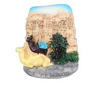 3D Marrakech Marocco souvenir magnete frigo, decorazione casa e cucina polyresin mestiere, Marrakech Marocco frigorifero magnete adesivo