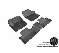 3D MAXpider L1LR01801509 Set completo di tappetini su misura per tutte le stagioni per alcuni modelli Land Rover Range Rover Evoque - gomma Kagu (nero), grigio