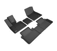 3D MAXpider Tappetini per Auto per BMW i3 Hatchback I01 2014-2020, Adattamento Personalizzato, Protezione per Tutte Le Condizioni, Antiscivolo, Inodore, Gomma (Anteriore e Posteriore, Nero)