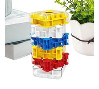 3D Maze Cube per Bambini | Gioco Antistress a Sei Facce | a 6 Lati Giocattolo Antistress | per Bambini e Bambine, Viaggi, Casa, Scuola, Feste state, Campeggio, Compleanno