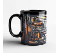 3D Meccanico Toolbox Tazza, Creativo Meccanico Toolbox Set Tazza, Uomo Toolbox Tazza di Ceramica, Tazza di Caffè Meccanica, F