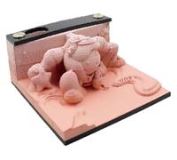 3d memo pad, 3d note appiccicose, 3d memo pad, Scultura in carta for appunti appiccicosi Ti amo Blocco note for appunti appiccicosi Art Desktop Memo Pad Decorazione for desktop for ufficio a casa(B)