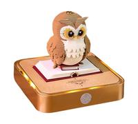 3D Memo Pad - Artistic Paper Sculpture | carved tearoff sheets decorative display note taking bookmark usage classroom office gift 2026 dated cube 9cm bookshelf bedside library coffee dining ambiance