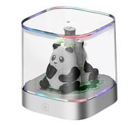 3D Memo Pad, calendario 3D 2025 Cute in stile panda artistico 256 fogli 3D pad 3d con luce a LED e custodia acrilica, calendario del calendario 3D di carta per la casa dell'ufficio, calendario deskto