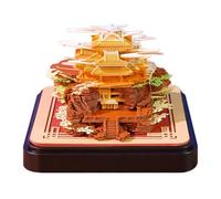3D Memo Pad Time Piece Calendario 2026, 3D Artsy Pad Calendario da scrivania Laojun Montagna Scultura Intaglio Decor Per Desktop di Carta