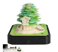 3D Memopad Calendar 2026 - Paper Sculpture Notepad | Creative 3D-Art Calendar Notepad, Tear-Off Paper Sculpture with Carving Design, Decorative Desk and Office Memopad for Bedroom, Study, Living Room