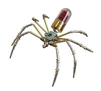 3D Metal Mechanical Handmade Puzzle - Spider 3D Metal Puzzle, 3,d Spider Puzzles | for Fun Party Activities Leisure Home Family Time Holiday Festival Birthdays Friends Gatherings