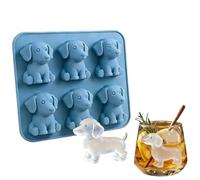 3D Mini Highland Cow Ice Cube Mold - Cute Silicone Tray for Cocktail, Whiskey, Bourbon, Beer & Drinks - BPA-Free Flexible Mold for Chocolate, Candy, Jelly & Homemade Treats - Fun Gift for Cow Lovers