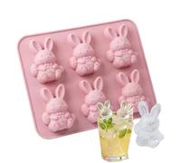 3D Mini Highland Cow Ice Cube Mold - Cute Silicone Tray for Cocktail, Whiskey, Bourbon, Beer & Drinks - BPA-Free Flexible Mold for Chocolate, Candy, Jelly & Homemade Treats - Fun Gift for Cow Lovers