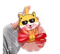 3D Mischief Cat Interactive Keychain, Funny Wiggling Cat Keychain, with Its Spinning Gag Ball Chain Bag Keychain (#1)