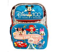 3D Moldled Magia Paillettes Mickey 100 L'Anno Della Wonder 12 " Bambini Zaino