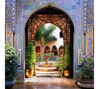 3D Murali per Giardino Walls & Recinzione Utilizzando Doccia Tende Con Sfondo