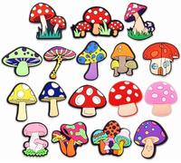 3D Mushroom Decoration Charms, Cute Charm Gift for Toddler Girls Kids Teens Women Adults