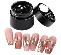 3d Nail Gel, Sculpting Builder Glue, Led Uv Curing Formula, 7ml Non Sticky Texture, Suitable for Manicure Enthusiasts for Finger, Home, Salon, School, Business Trip, Travel Use