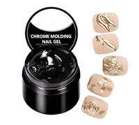 3D Nail Sculpting Gel, LED UV Modeling Glue, 7ml Non-Sticky Fingernail Builder for Manicure, Portable Nails Art Supplies for Home, School, Indoor Use, Business Travel