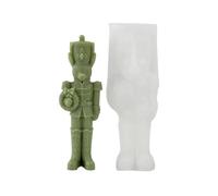 3D Nutcracker Silicone Mold | Reusable Candle Chocolate Mold | For DIY