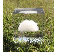 3D Nuvola Cubo di Cristallo Decorazione Della Camera K9 Vetro Fermacarte Feng Shui Ornamenti Figurine Incisione per la Casa (Nuvola 1)